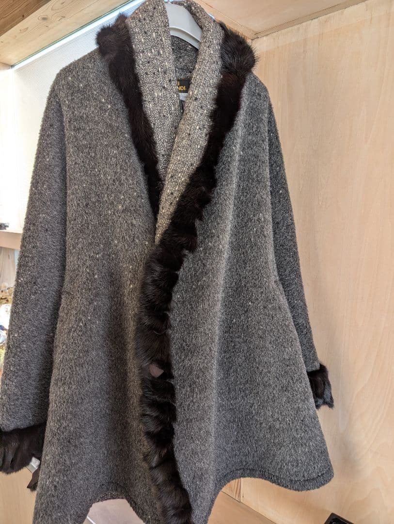 FENDI　グレー コート