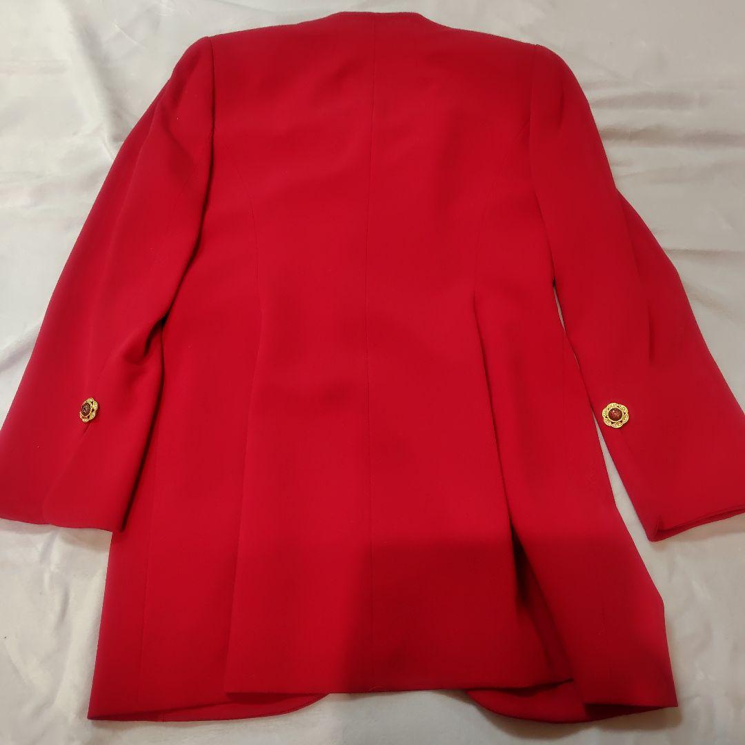 Dior テーラードジャケット M 赤