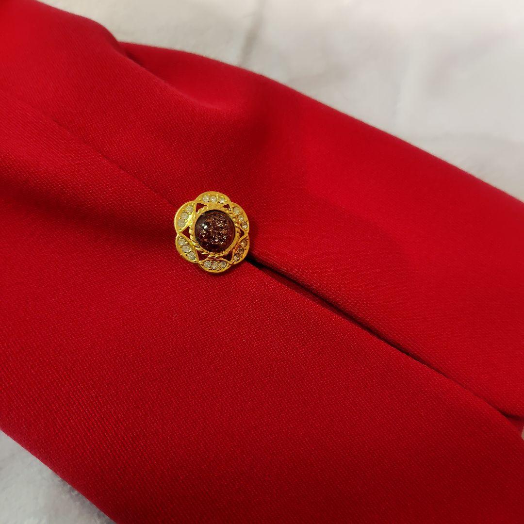 Dior テーラードジャケット M 赤