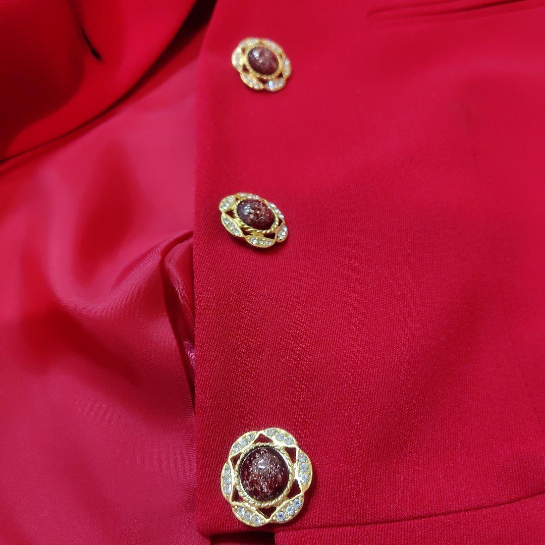 Dior テーラードジャケット M 赤