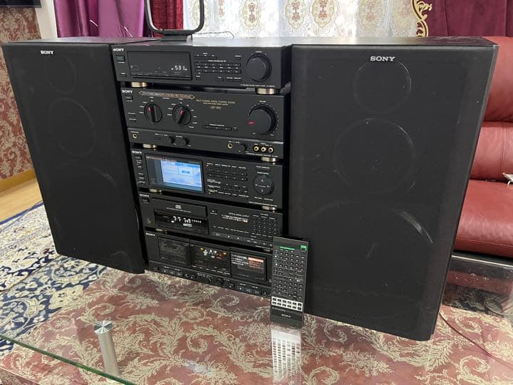 内蔵BT変更可能SONY リバティ LBT-V810システムコンポ　中古品貴重