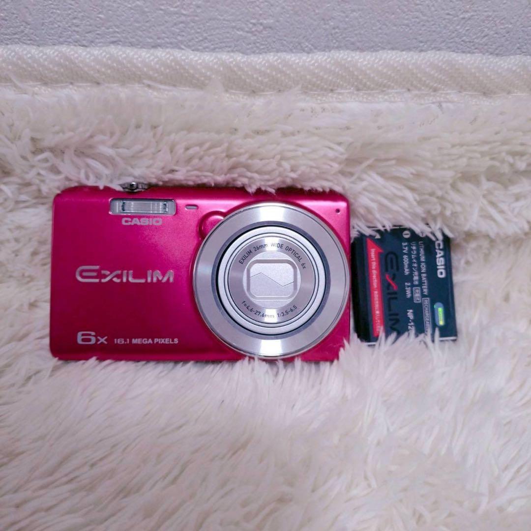 CASIO EXILIM EX-ZS25 レッド