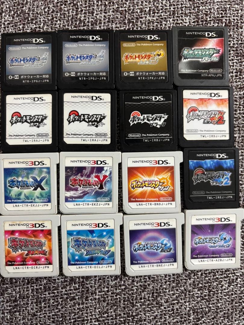 ポケットモンスター　ソフトまとめ
