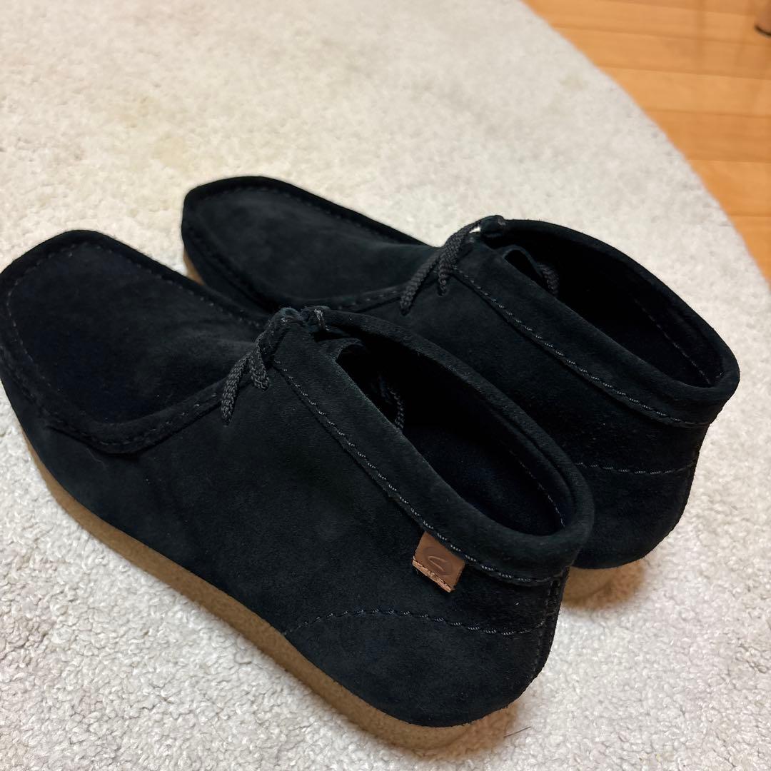 Clarks『クラークス』黒 スエード ワラビーシューズ