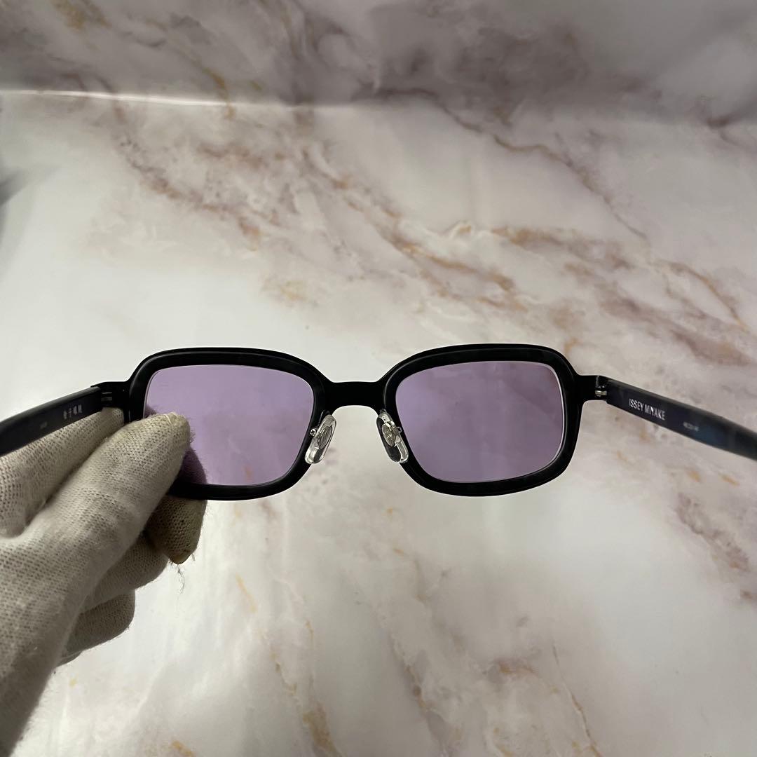 issey miyake 金子眼鏡 スクエア Y2K コラボ サングラス レア