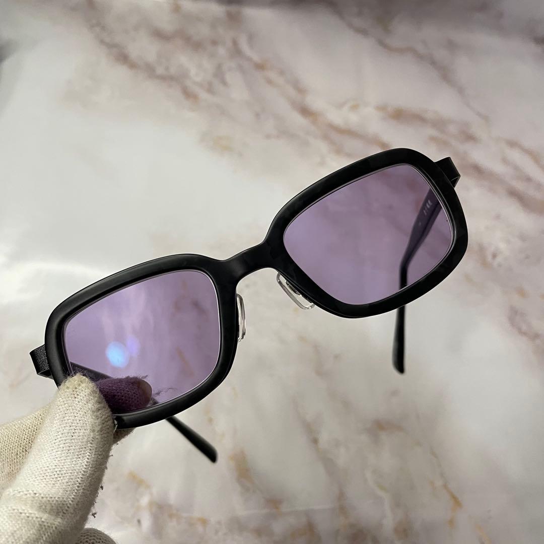 issey miyake 金子眼鏡 スクエア Y2K コラボ サングラス レア