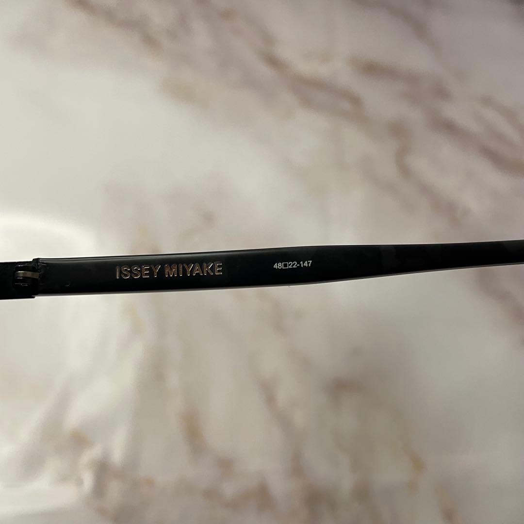 issey miyake 金子眼鏡 スクエア Y2K コラボ サングラス レア
