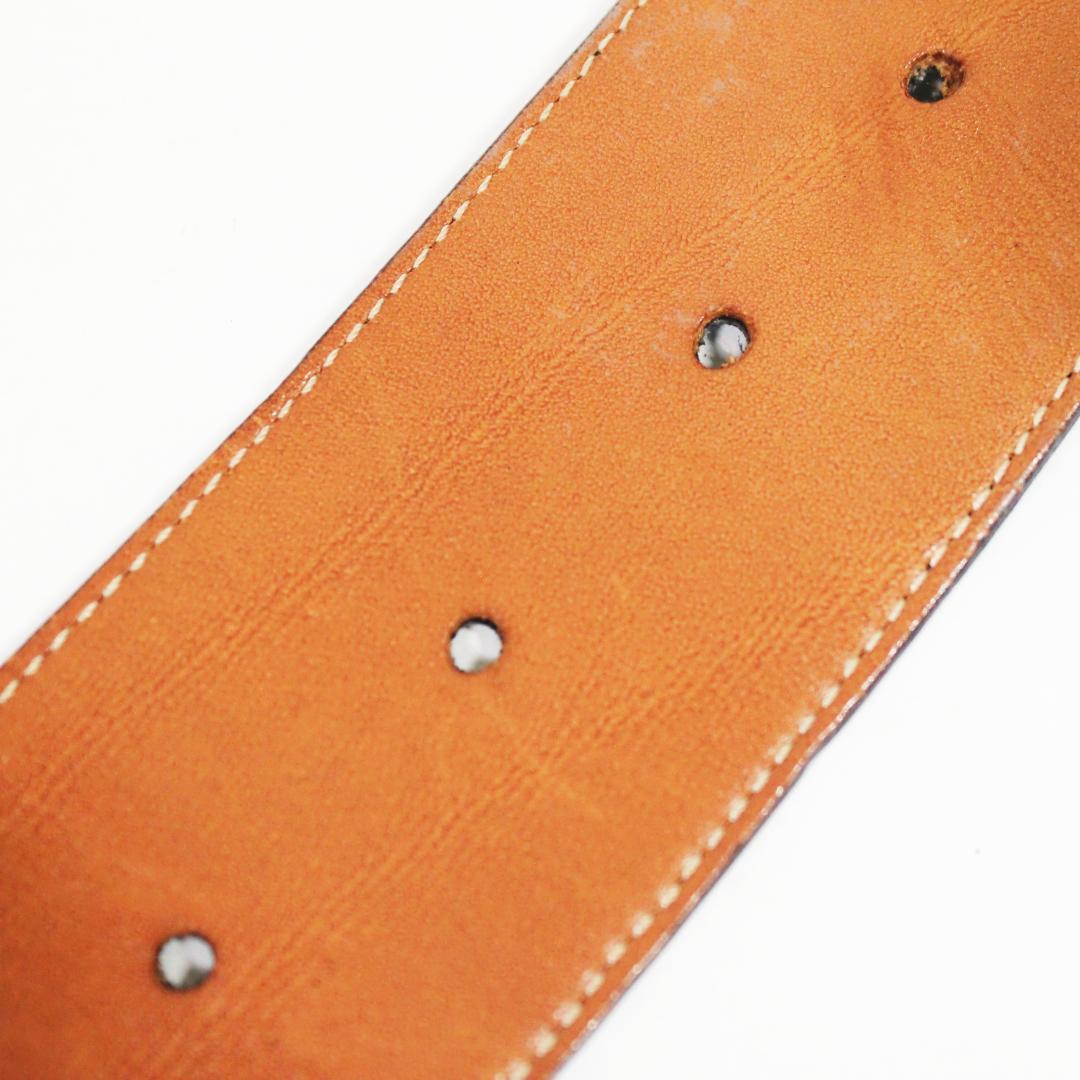 激レア 美品 セリーヌ 太ベルト ホースビット ヴィンテージ ゴールド ブラック