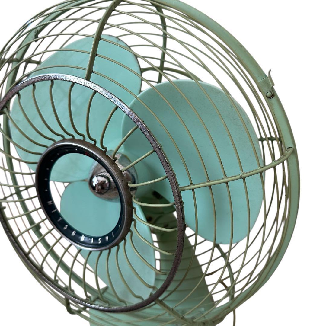 超レア！三菱電機製 扇風機　昭和レトロ　ヴィンテージ　DM-12GD 箱付き