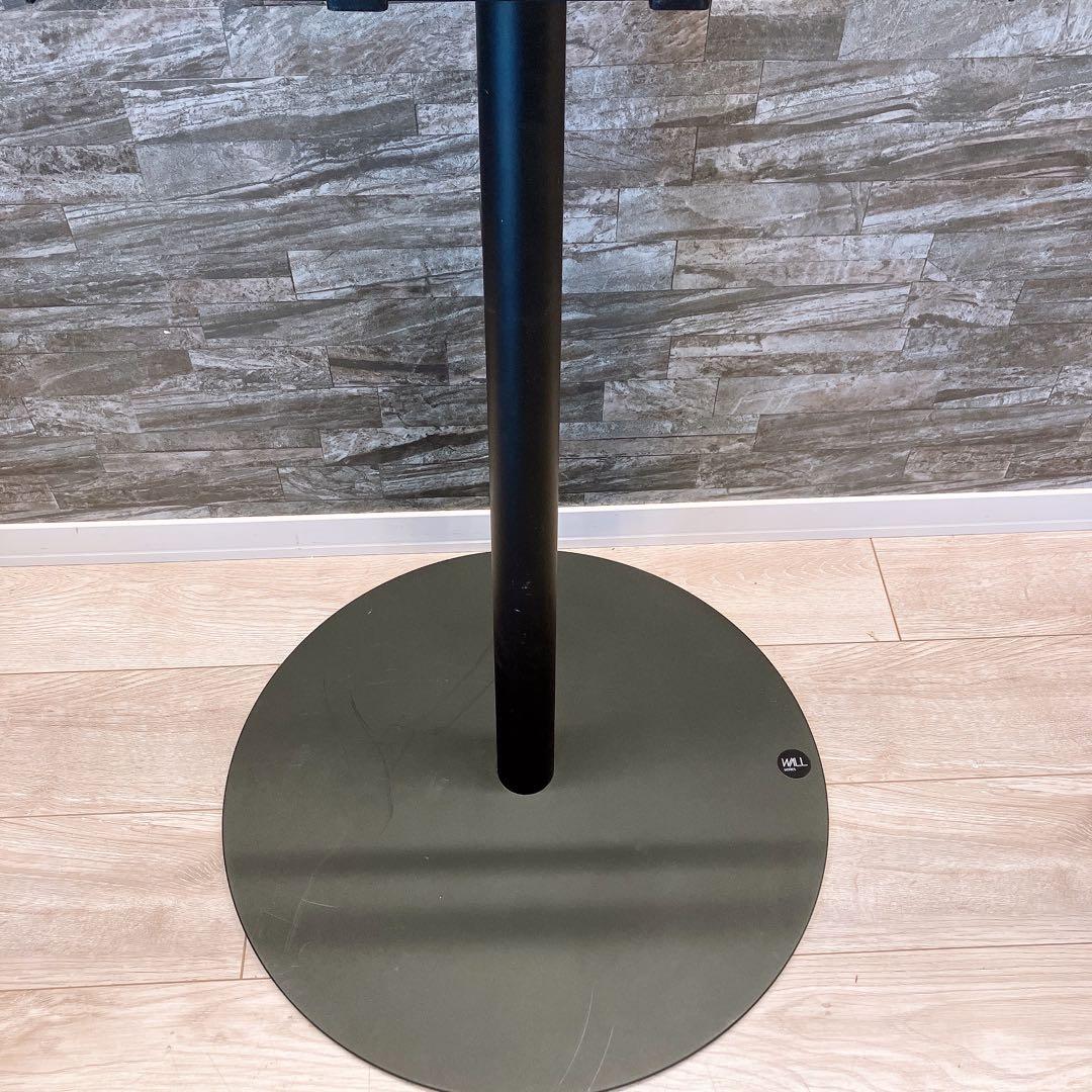 EQUALS WALL A2 FLAT BASE テレビスタンド　ブラック