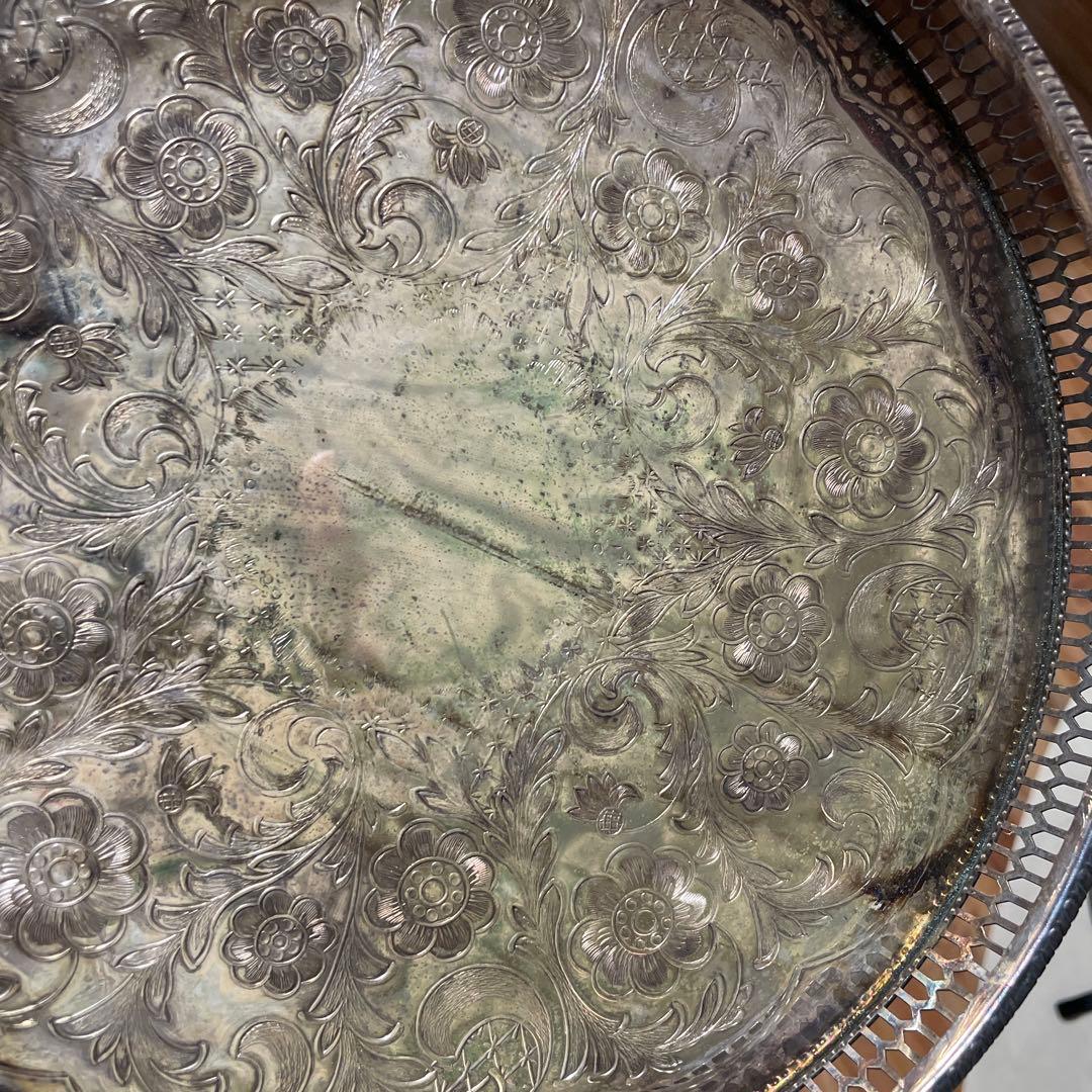 未使用mappin & webb イギリス製食器セット　銀トレー　陶器各種