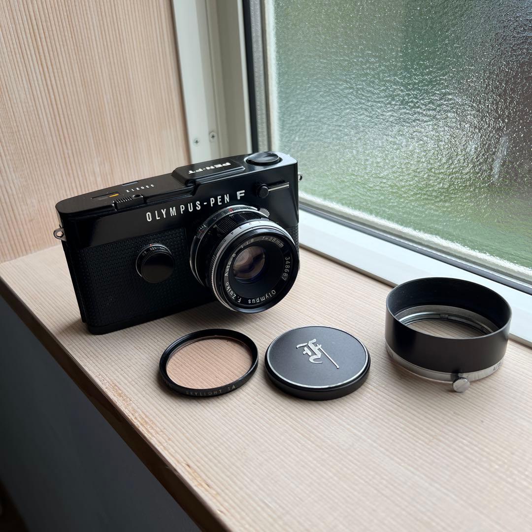 OLYMPUS PEN FTフィルムカメラ 38mmレンズ 付き　おまけ付き