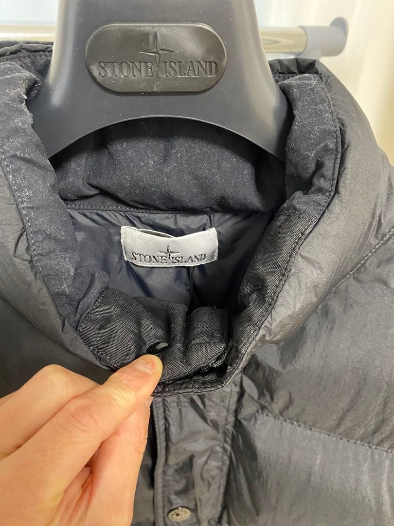 stone  ブラック ダウンジャケット　最終価格