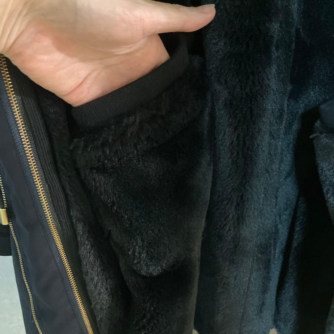 定価6万　【美品】VICKY ネイビー 3wayモッズコート ファーライナー付き