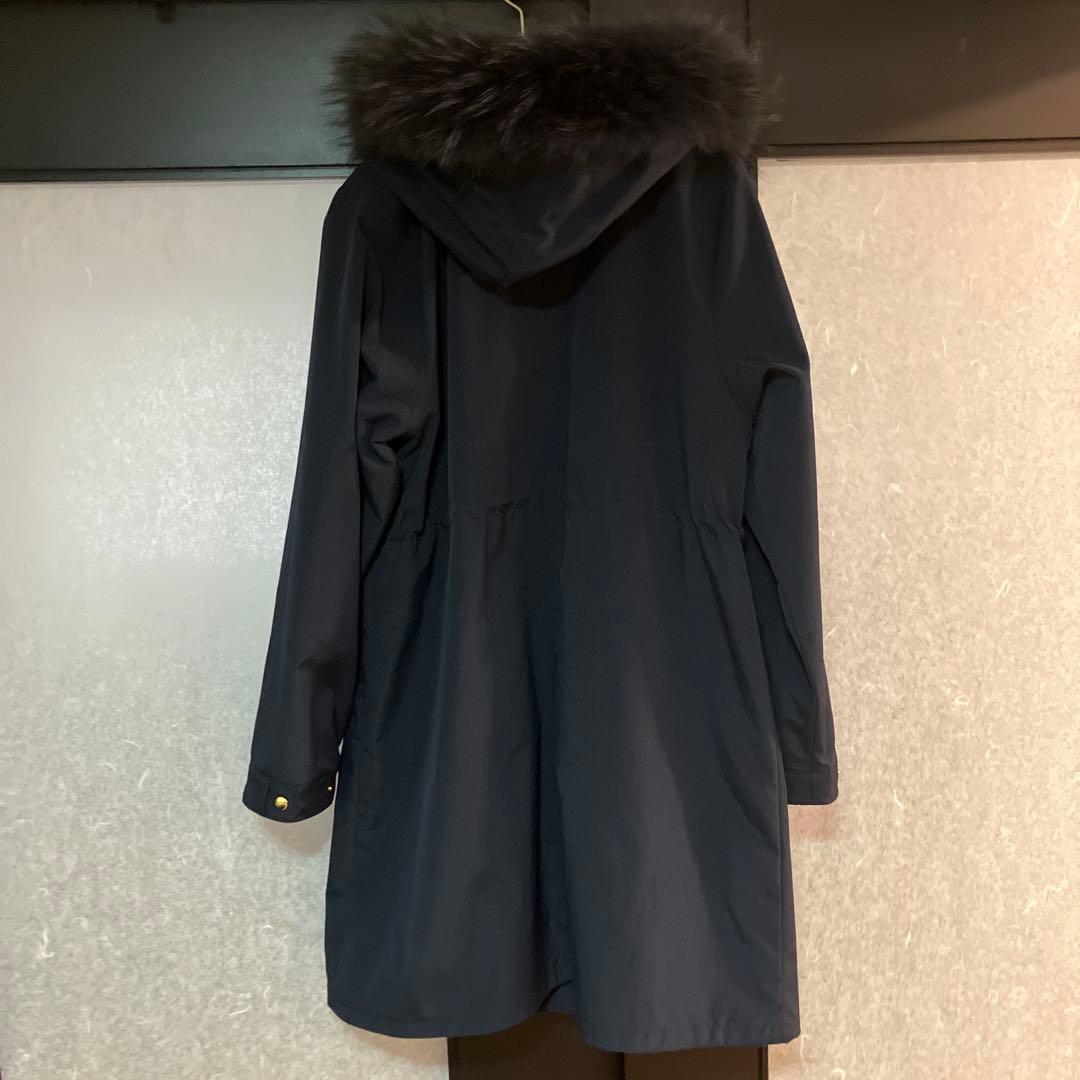 定価6万　【美品】VICKY ネイビー 3wayモッズコート ファーライナー付き