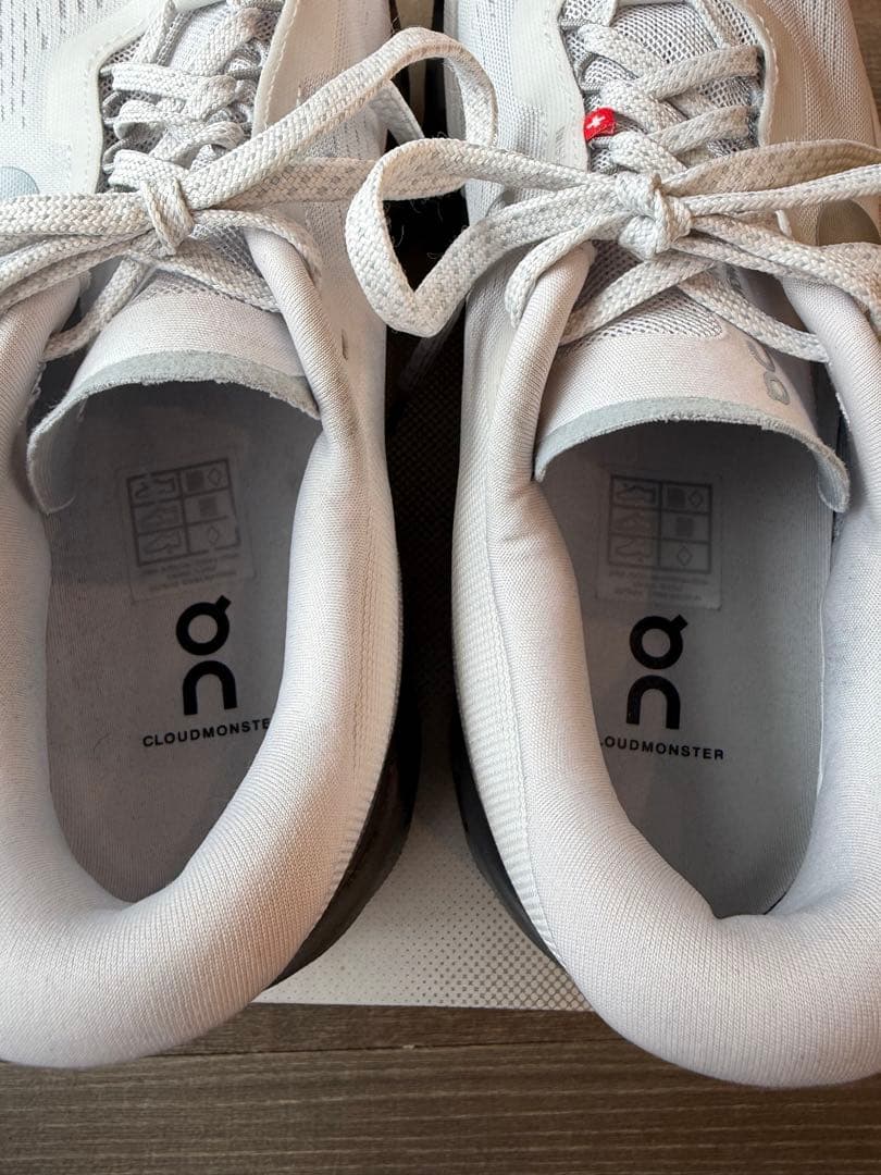 On Cloudmonster 2 ペールグレー　25.0センチ