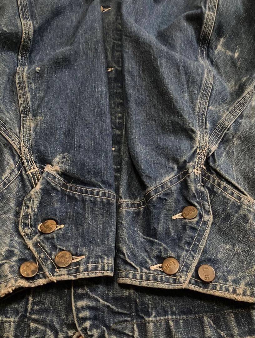 Lee 60s 70s 91-J JELT DENIM デニムカバーオール　46