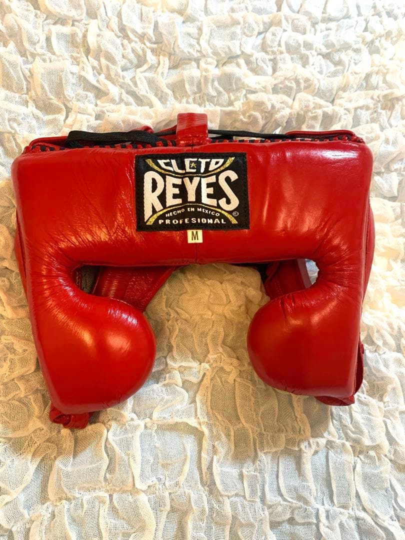 レイジェスREYESボクシングヘッドギア新品未使用Mサイズ赤