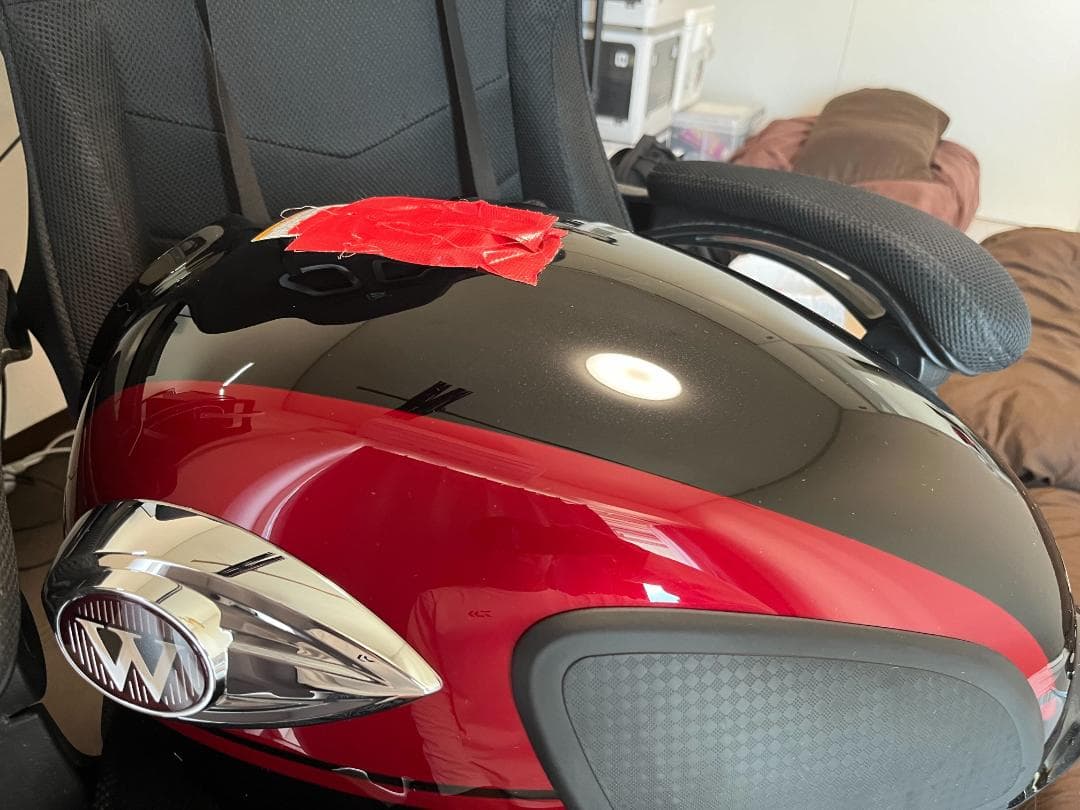 カワサキ W800 タンク 2024年 メタリックディアブロブラック×エボニー