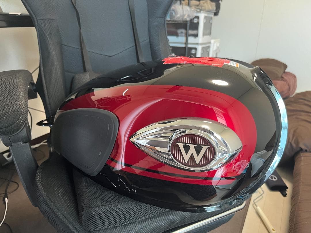 カワサキ W800 タンク 2024年 メタリックディアブロブラック×エボニー