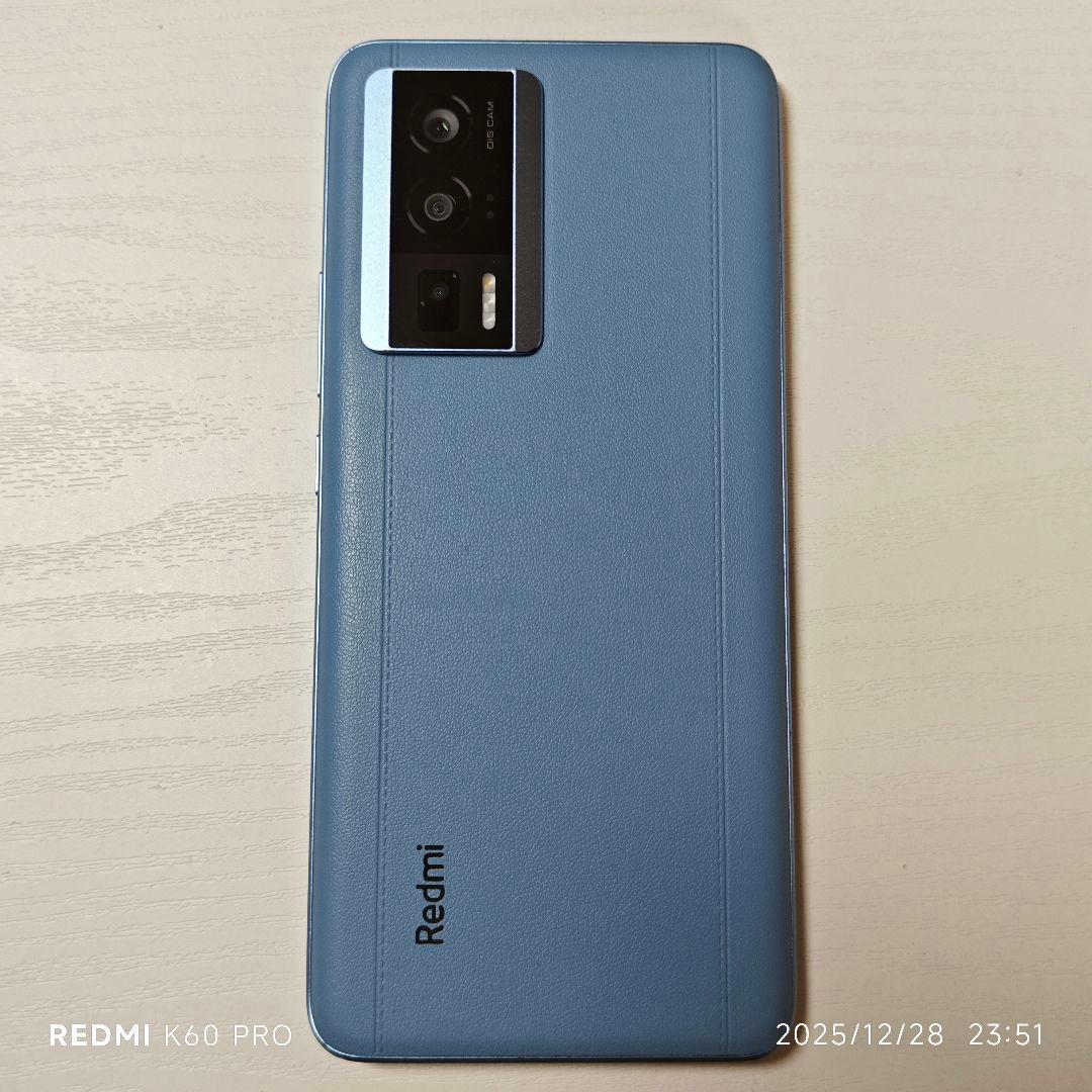 Redmi K60 ブルー 12/256GB BLU済 日本語OK オマケ大量