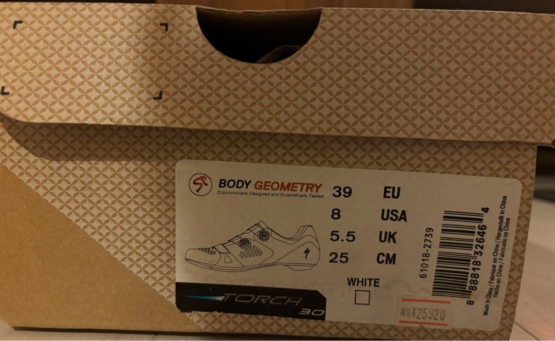 Specialized TORCH 3.0 シューズ ホワイト ダイヤル式