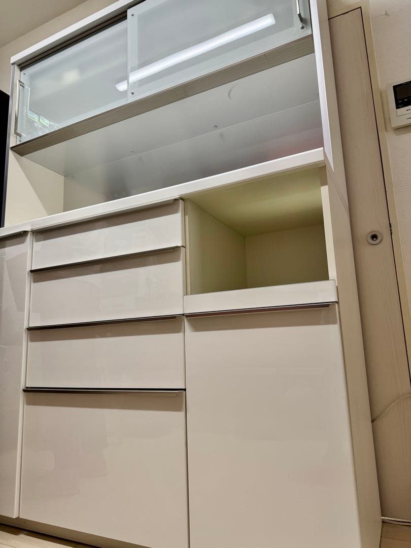 パモウナPAMOUNA食器棚140サイズ IDC大塚家具購入