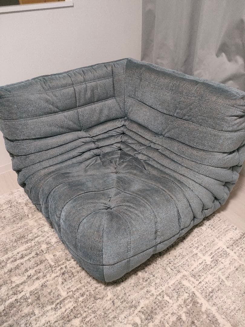 リーン・ロゼ　トーゴ　コーナー　ソファ　一人掛け