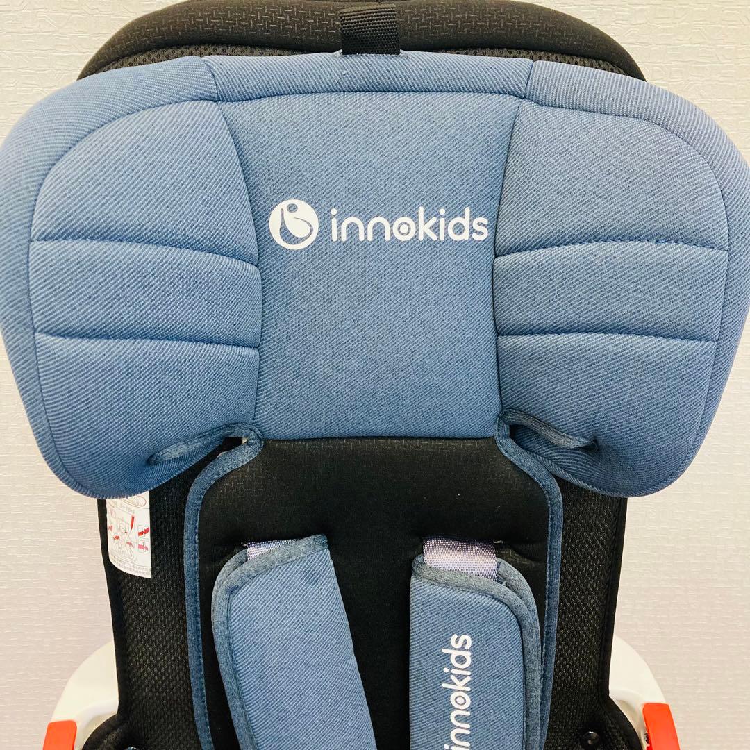 【美品】innokids チャイルドシート ジュニアシート　折り畳み　コンパクト