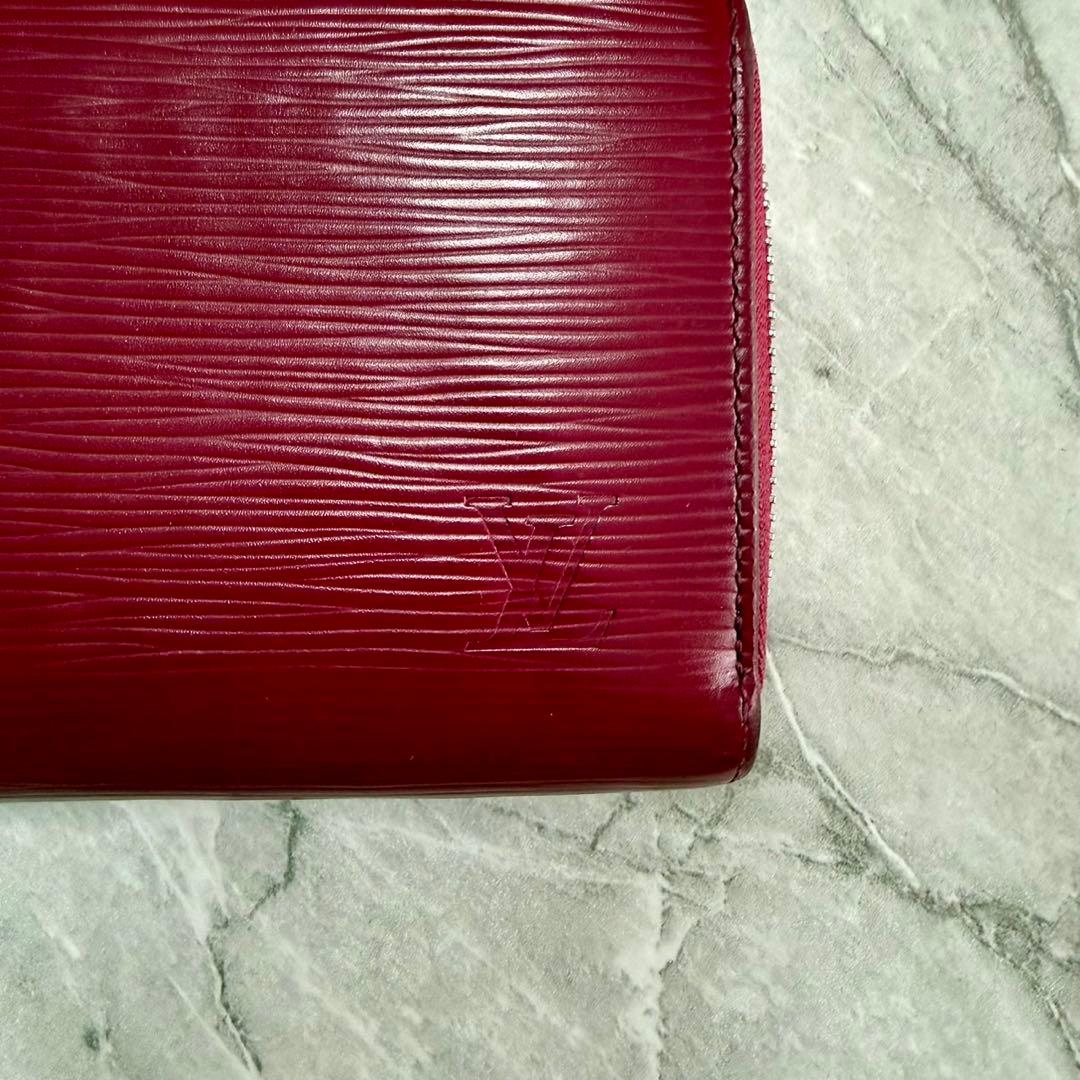 【ゆこ様】ルイヴィトン エピ ラウンドファスナー 長財布 フーシャ ピンク