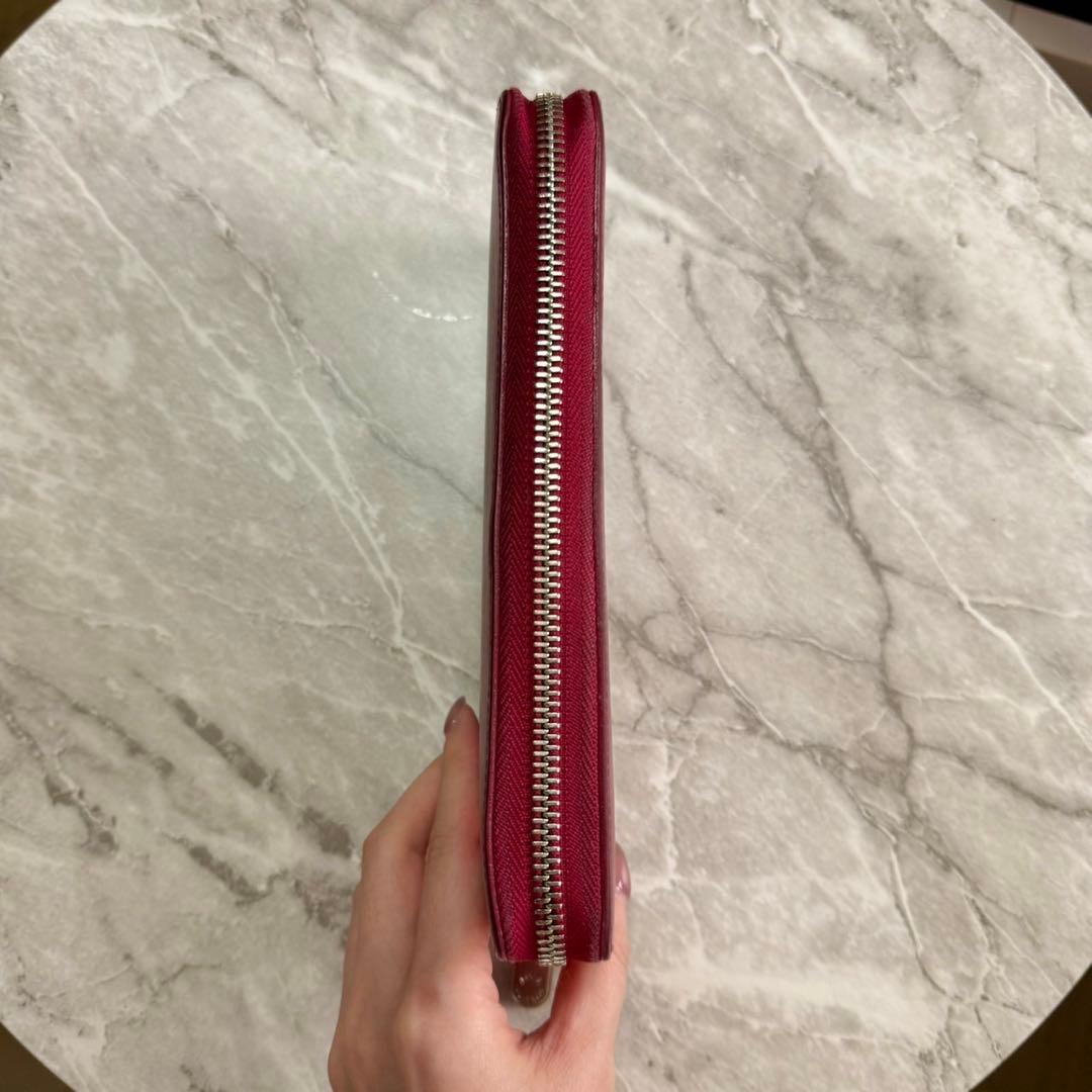 【ゆこ様】ルイヴィトン エピ ラウンドファスナー 長財布 フーシャ ピンク