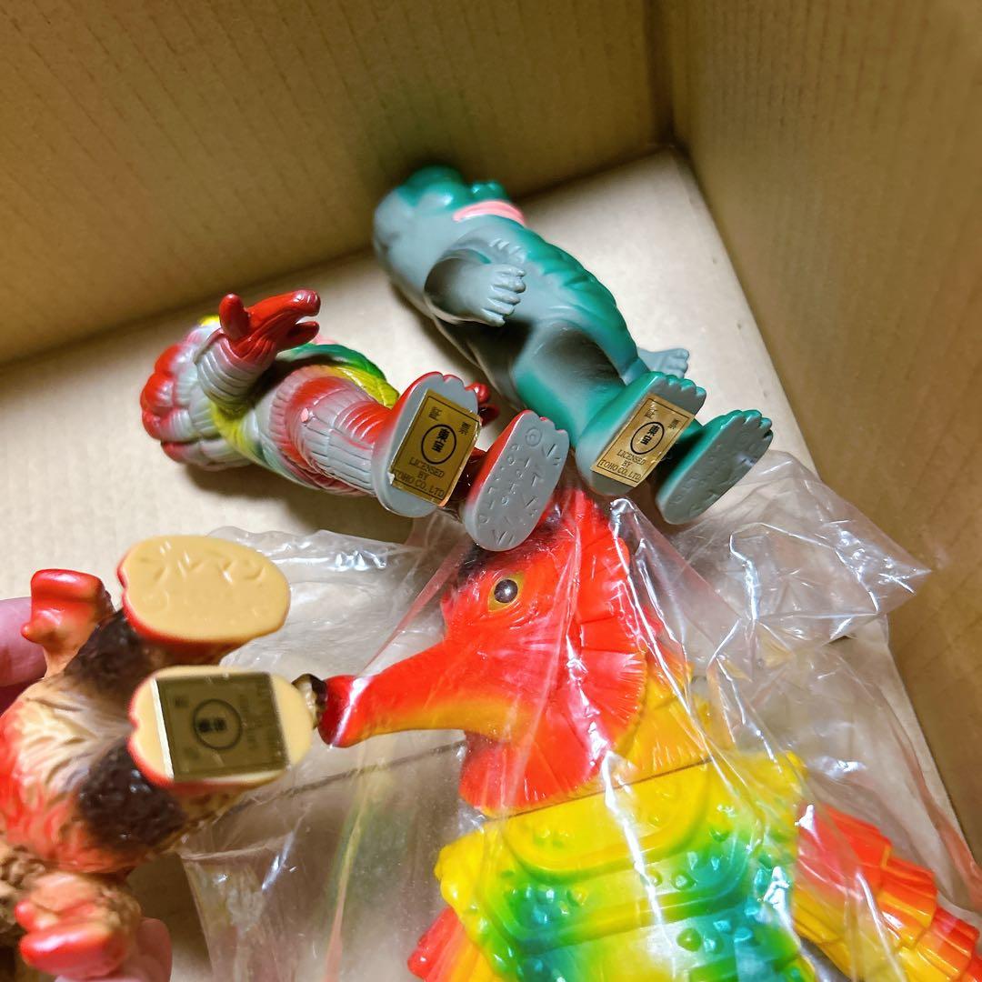 ぶたのはな　ミステラー星人　ブルマァク　ソフビ　フィギュア　M1号 東宝