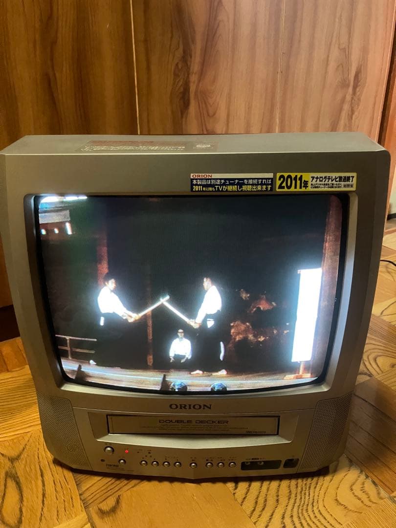 動作確認済　ORION 14VR6R ビデオ付14型カラーテレビ テレビデオ