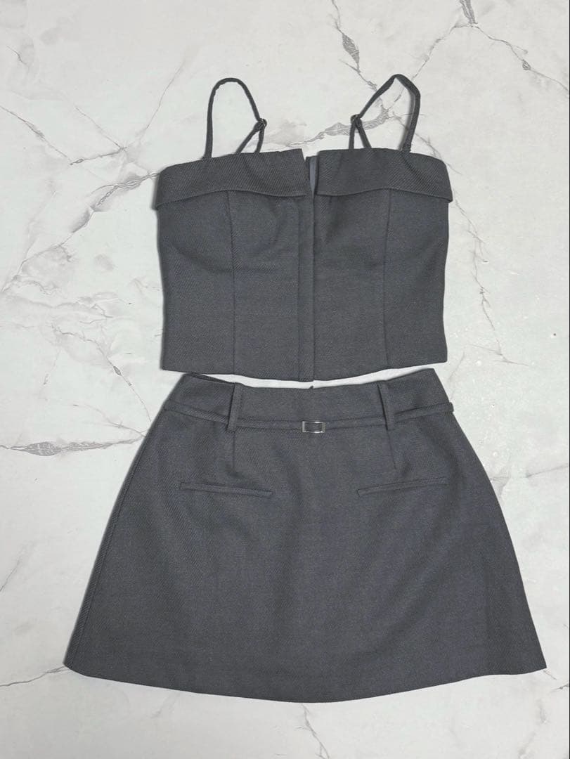 m*★様 Glossy ROBE de FLEURS キャバドレス　ミニドレス