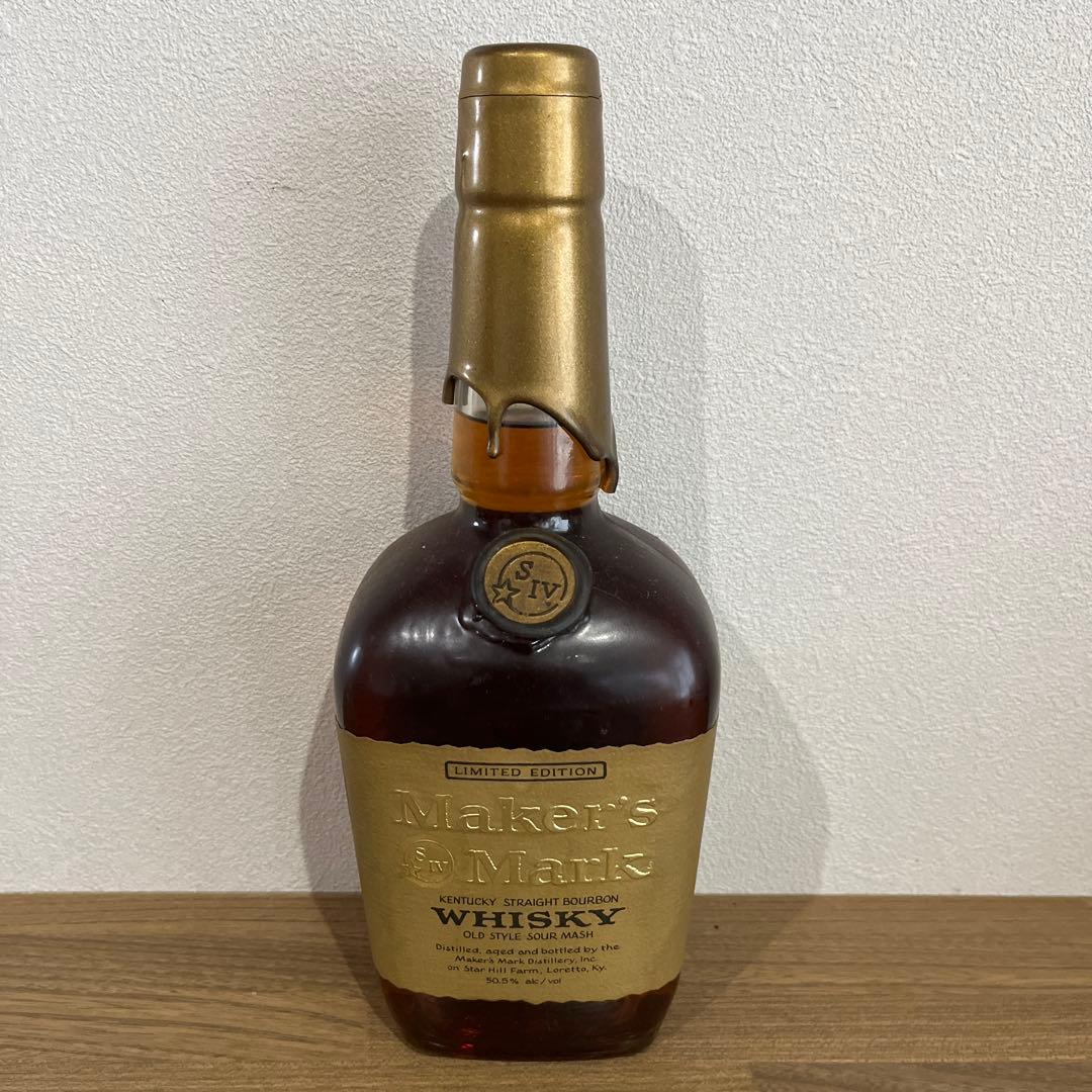 【未開栓】Maker’s Mark ゴールドラベル 限定版バーボンウイスキー