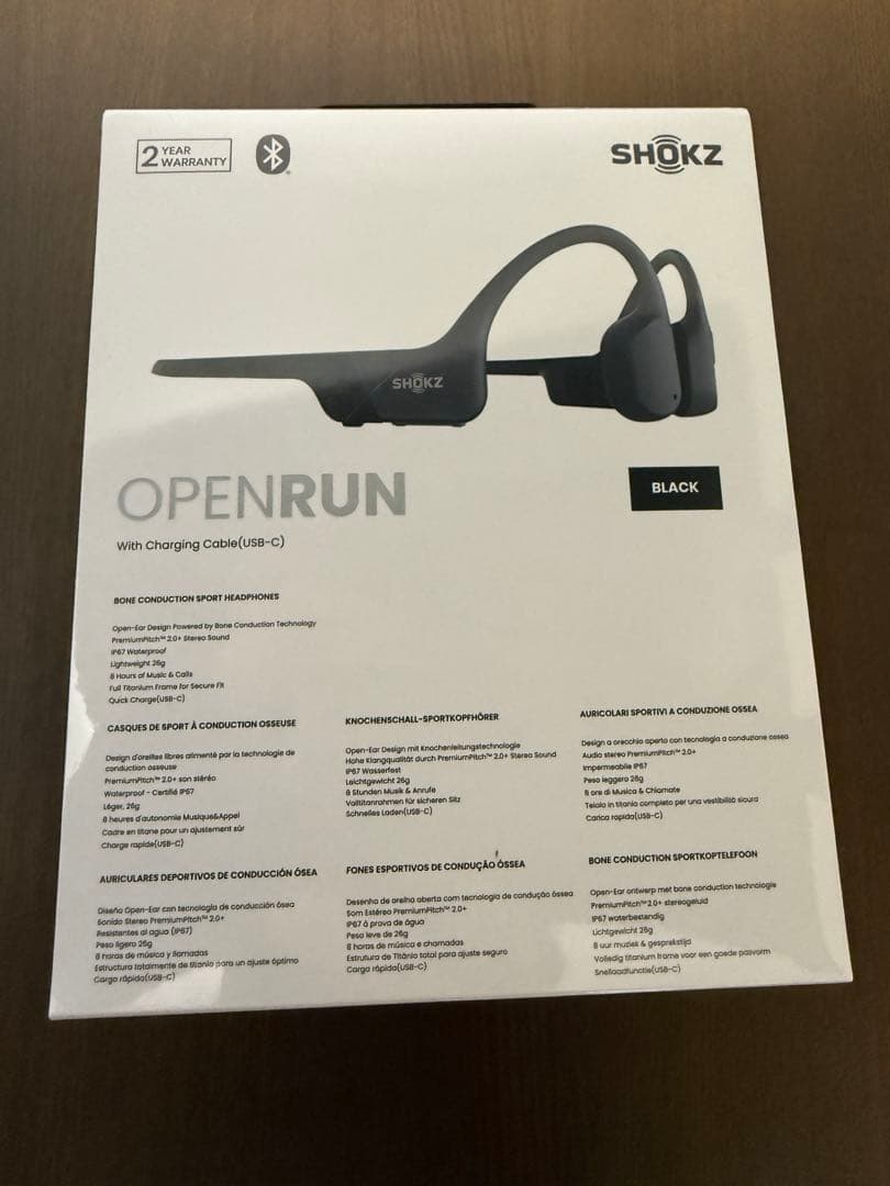 【新品未使用】SHOKZ OPEN RUN