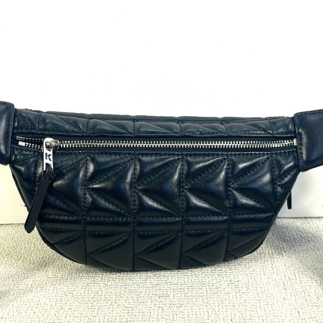 バッグ 00s Karl Lagerfeld body bag studs bk Y2K