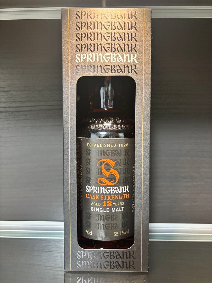 ウイスキー SPRINGBANK CASK STRENGTH 12 YEARS 700ml