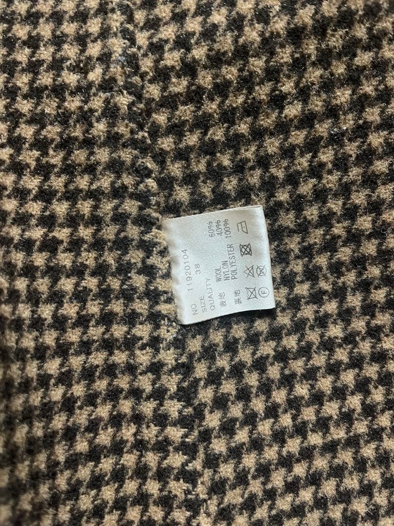 TODAYFUL ウールチェックジャケット　38