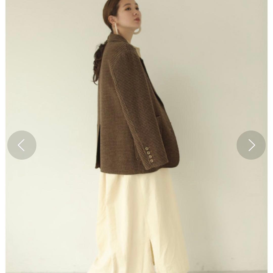 TODAYFUL ウールチェックジャケット　38