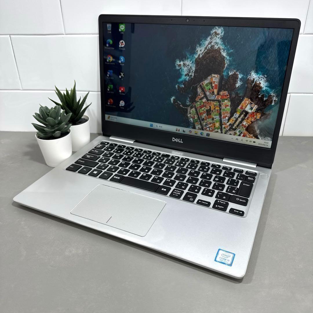 【大人気】DELLプラチナシルバー☘8世代i5☘️新品NVMe512GB