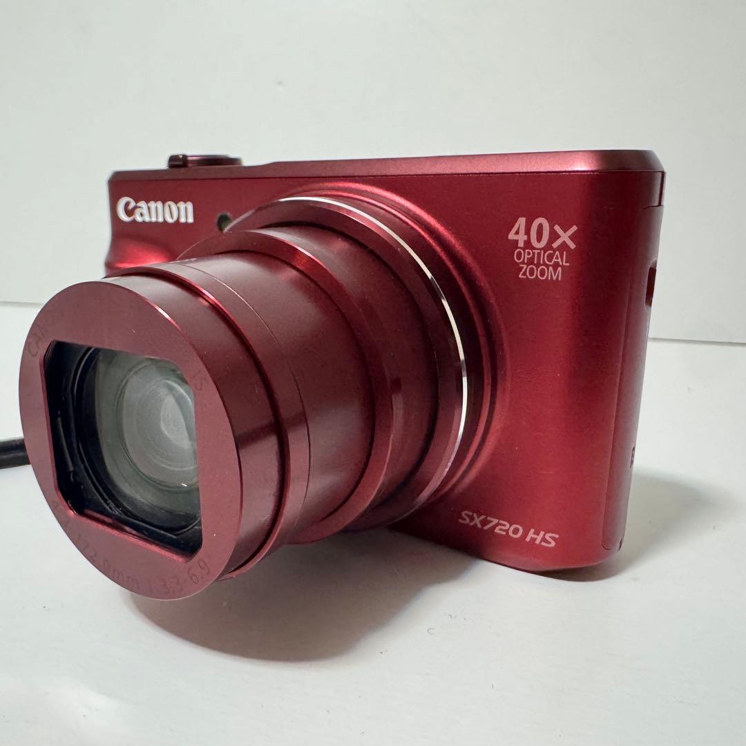 極美品 キヤノン Canon PowerShot SX720 HS レッド