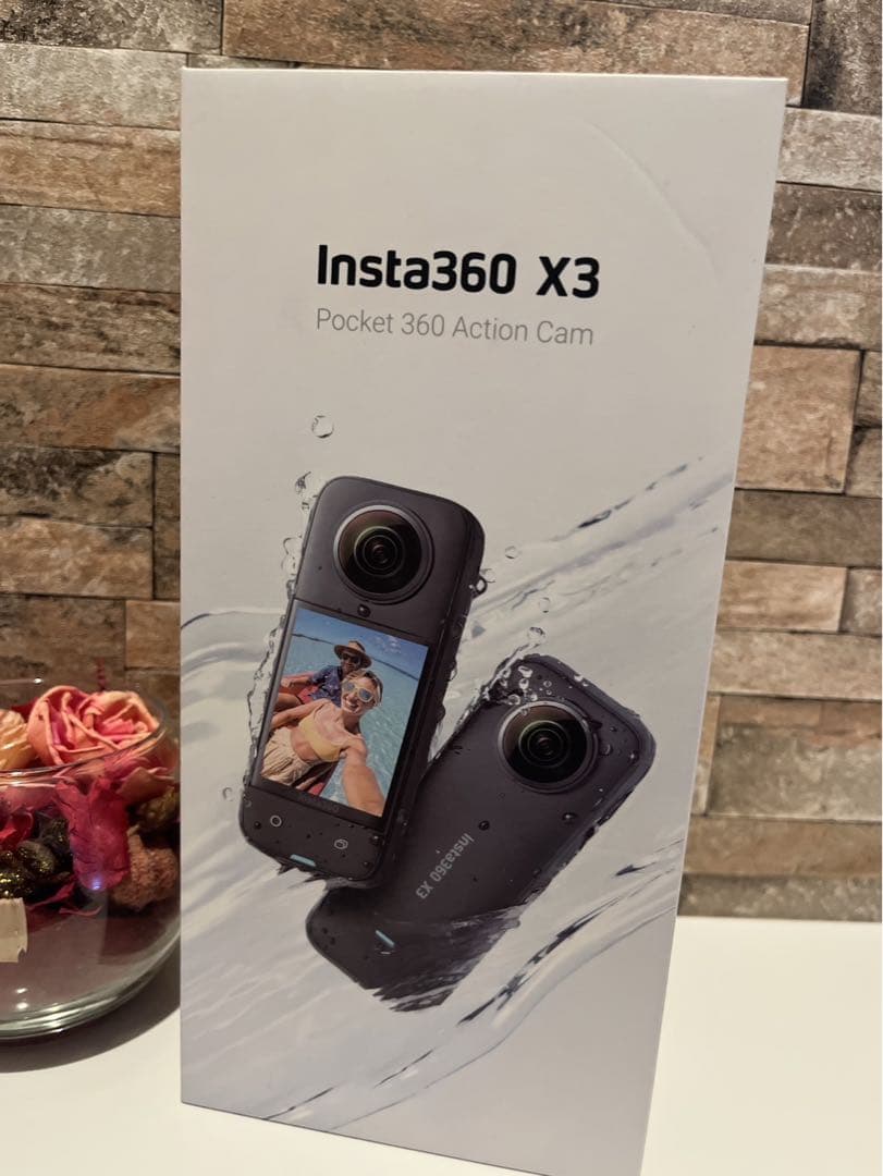 Insta360 X3 アクションカメラ 付属品、オプション付き