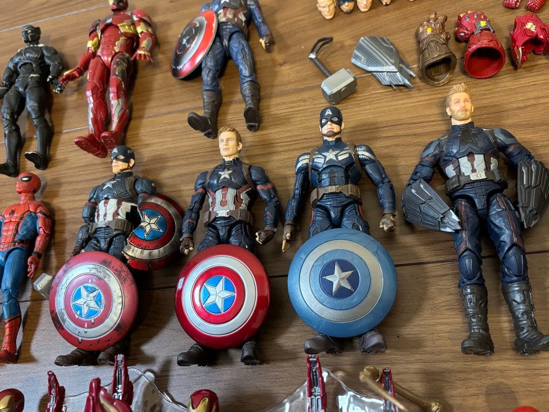 マーベルレジェンド アベンジャーズ アイアンマン　スパイダーマン