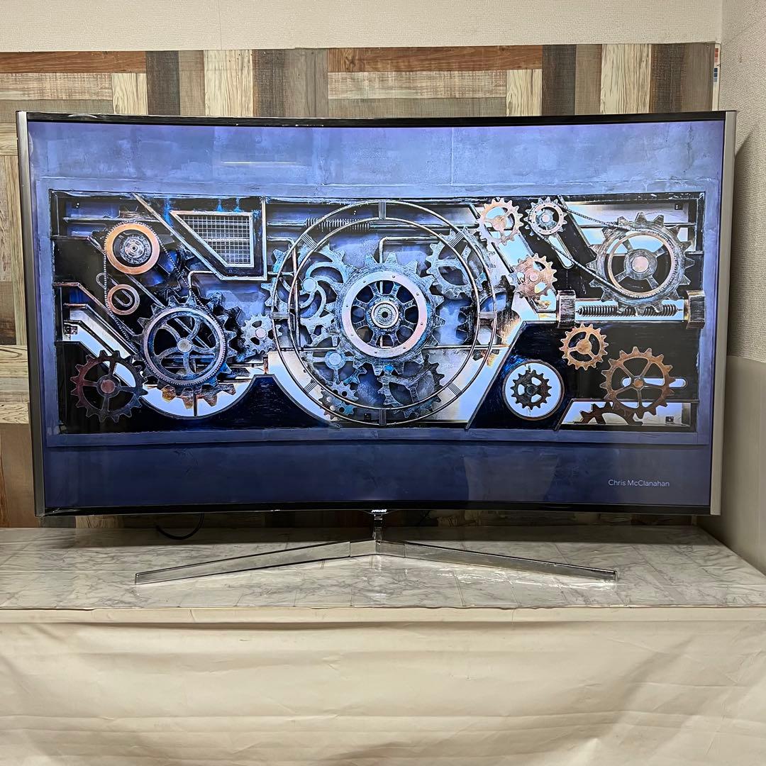 即日受渡❣️全国送料込世界初曲面65型4K液晶ディスプレイ臨場感溢れる視覚体験