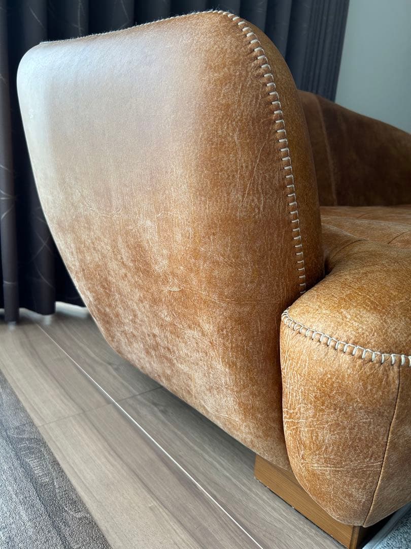 専用です　美品！オピウムクラッシュゲート3人掛けソファ