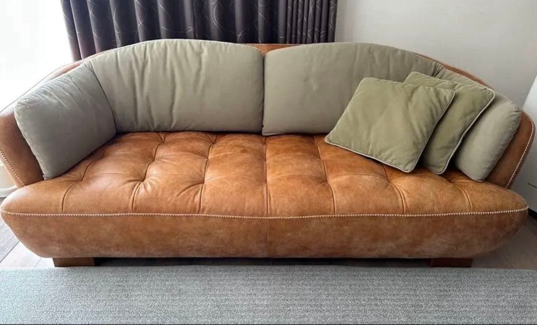 専用です　美品！オピウムクラッシュゲート3人掛けソファ