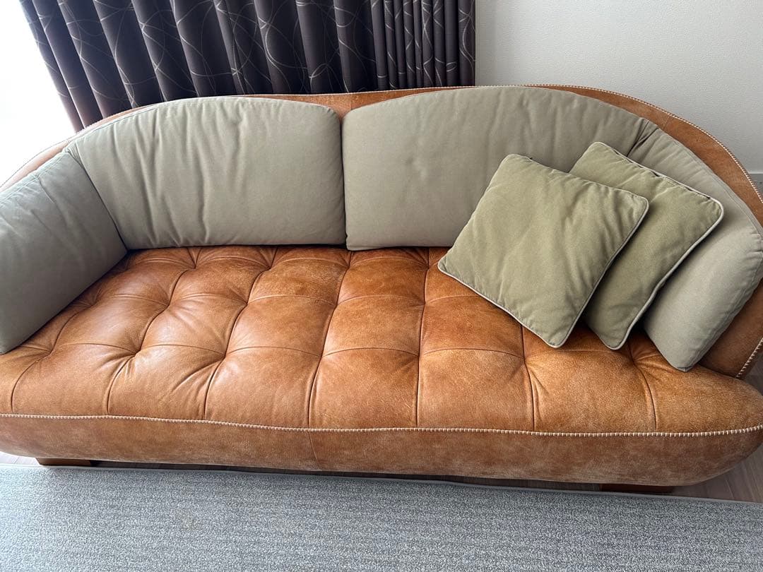 専用です　美品！オピウムクラッシュゲート3人掛けソファ