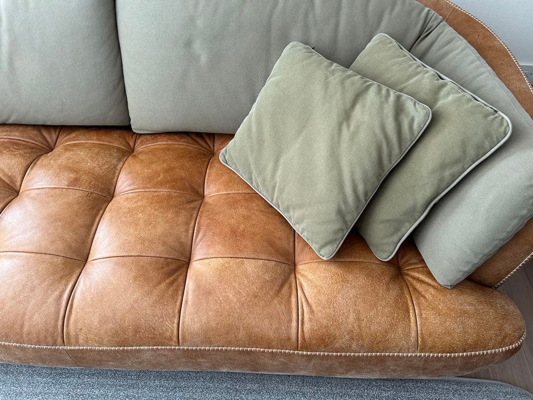 専用です　美品！オピウムクラッシュゲート3人掛けソファ