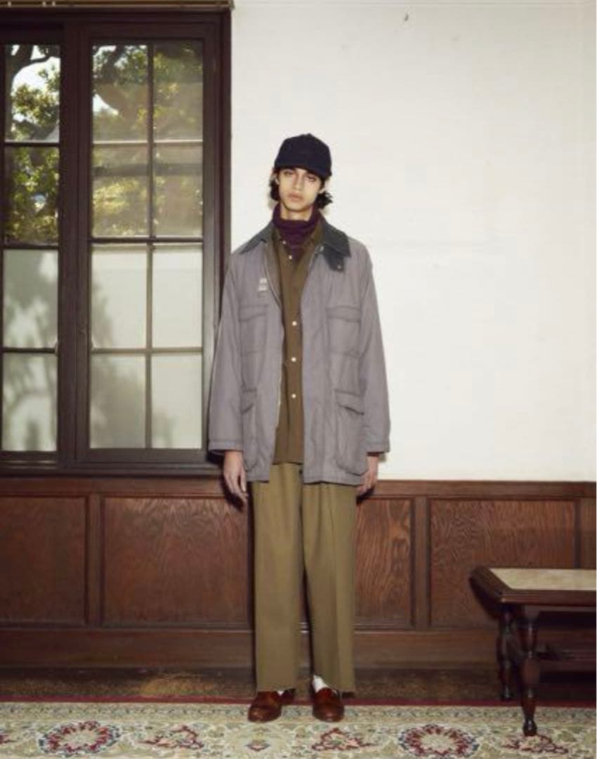 【美品】saby/OILD JACKET -British Millerain-